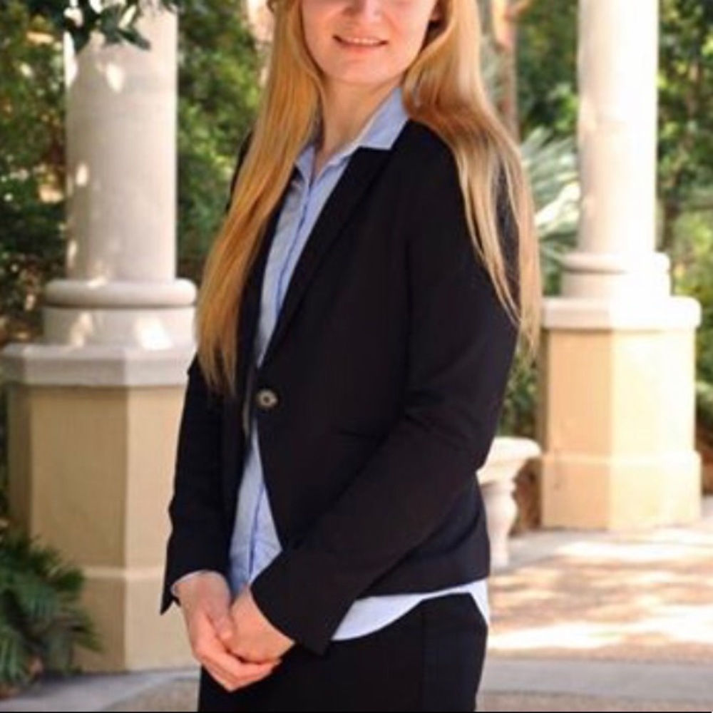 H&M || navy blazer